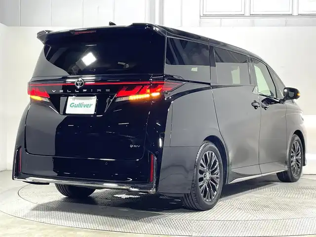 トヨタ ヴェルファイア ハイブリット Z プレミア 大阪府 2024(令6)年 0.2万km ブラック トヨタチームメイト アドバンスドパーク 左右独立ムーンルーフ 茶革シート 14incナビTV 360カメラ 後席モニター ヘッドアップD デジタルインナーミラー パワーシート/ヒーター/エアコン レーダーC 衝突軽減B BSM