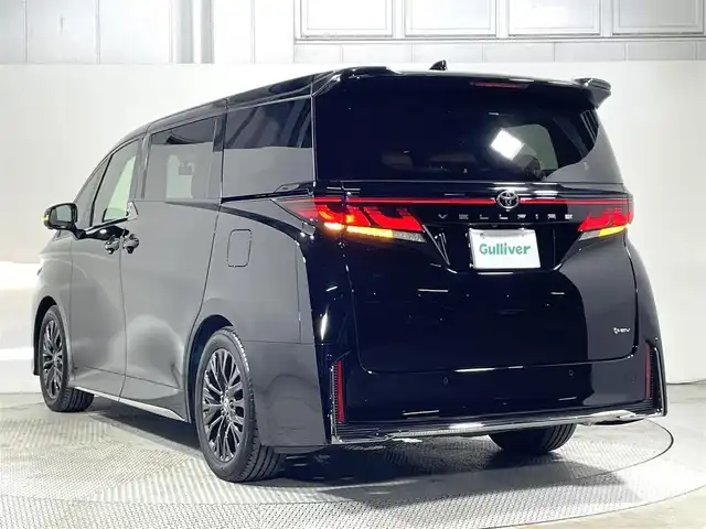 トヨタ ヴェルファイア ハイブリット Z プレミア 大阪府 2024(令6)年 0.2万km ブラック トヨタチームメイト アドバンスドパーク 左右独立ムーンルーフ 茶革シート 14incナビTV 360カメラ 後席モニター ヘッドアップD デジタルインナーミラー パワーシート/ヒーター/エアコン レーダーC 衝突軽減B BSM
