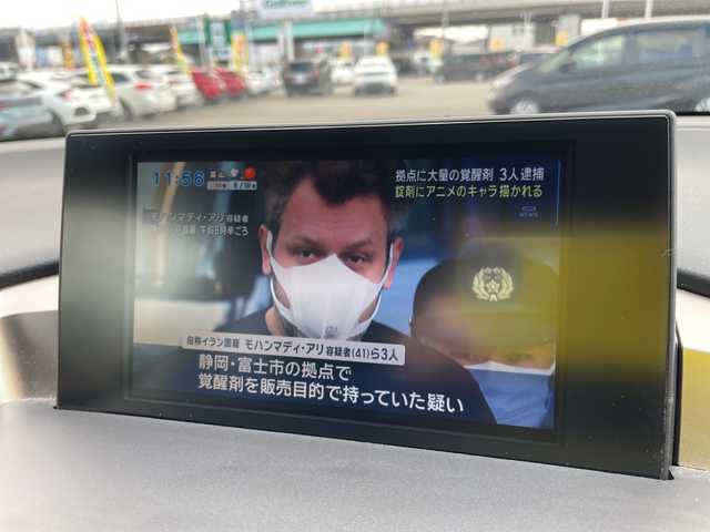 レクサス ＮＸ 300h Iパッケージ 石川県 2016(平28)年 8.8万km パール 純正ナビ　フルセグＴＶ　バックカメラ　ＬＥＤヘッドライト　ハンドルヒーター　パワーシート　スマートキー　ＥＴＣ　純正アルミホイール　クルーズコントロール　コーナーセンサー　保証書