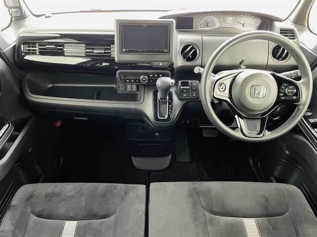 ホンダ Ｎ ＢＯＸ カスタム L 福島県 2022(令4)年 3.7万km ミッドナイトブルービームM レーンキープアシスト/・横滑り防止機能/・衝突軽減/社外7インチナビ/・フルセグ/TV/BT/CD/DVD/SD/USB/iPod/FM/AM/バックカメラ/片側パワースライドドア/追従型クルーズコントロール/LEDヘッドライト/・フォグランプ/ステアリングスイッチ/前後ドラレコ/ETC/プッシュスタート/・スマートキー/・スペアキー