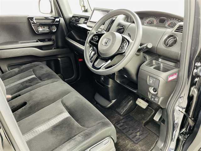 ホンダ Ｎ ＢＯＸ カスタム L 福島県 2022(令4)年 3.7万km ミッドナイトブルービームM レーンキープアシスト/・横滑り防止機能/・衝突軽減/社外7インチナビ/・フルセグ/TV/BT/CD/DVD/SD/USB/iPod/FM/AM/バックカメラ/片側パワースライドドア/追従型クルーズコントロール/LEDヘッドライト/・フォグランプ/ステアリングスイッチ/前後ドラレコ/ETC/プッシュスタート/・スマートキー/・スペアキー