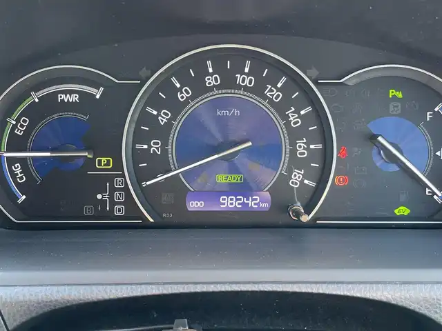 トヨタ ヴォクシー ハイブリッド ZS 煌Ⅱ 岡山県 2019(令1)年 9.9万km イナズマスパーキングブラックガラスフレーク 登録時走行距離　98242km/禁煙車/純正10インチナビ(型番:NSZN-Z68T)/　(CD/DVD/フルセグTV/Bluetooth)/バックカメラ/クルーズコントロール/衝突被害軽減システム/車線逸脱警報（レーンキープアシスト）/コーナーセンサー/両側パワースライドドア/シートヒーター(D・N席)/革巻きステアリング/ステアリングスイッチ/純正LEDヘッドライト/フォグライト/オートライト/プッシュスタート/スマートキー/アイドリングストップ/純正アルミホイール 16インチ/ドアバイザー/ウインカーミラー/電動格納ミラー/オートリトラミラー/純正フロアマット/横滑防止装置/盗難防止装置