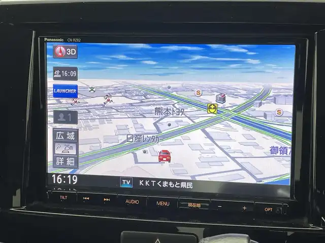 スズキ ソリオ バンディット HV MV Dカメラ ブレーキS 熊本県 2016(平28)年 6.4万km ピュアホワイトP ワンオーナー/純正8インチナビCN-RZ82/(CD/DVD/BT/フルセグ/USB)/バックカメラ/衝突軽減ブレーキ/レーンキープアシスト/両側パワースライドドア/運転席シートヒーター/クルーズコントロール/ビルトインETC/アイドリングストップ/横滑り防止/オートライト/フォグランプ/LEDヘッドライト/スマートキー/プッシュスタート/スペアキー1本/保証書