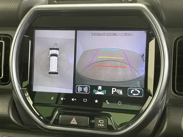 スズキ ハスラー Jスタイル 大分県 2021(令3)年 5.9万km クールカーキパールメタリック/ホワイト2トーンルーフ ワンオーナー/禁煙車/SUZUKI純正9型ナビ/・フルセグTV/BlueTooth/AppleCarPlay/AndroidAuto/CD/DVD/FM/AM/アラウンドビューモニター/バックカメラ/ETC/シートヒーター/電動格納ミラー/衝突軽減ブレーキ/ステアリングスイッチ/ルーフレール/ドアバイザー/プッシュスタート