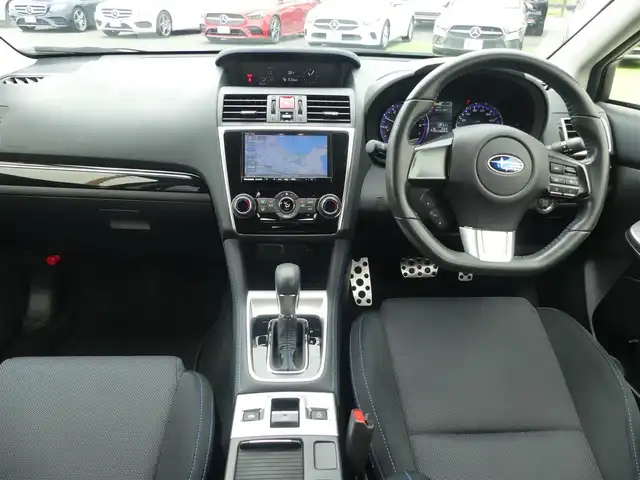 スバル レヴォーグ 1．6GT－S アイサイト 千葉県 2015(平27)年 5.8万km クリスタルホワイトP アイサイト/社外SDナビ/地デジTV/【DVD/CD再生機能　Bluetooth接続】/革巻きステアリング/前席シートヒーター/ETC/HIDヘッドライト/フォグライト/ウインカーミラー/純正18インチアルミホイル/サイド/カーテンエアバッグ/キーレスアクセス