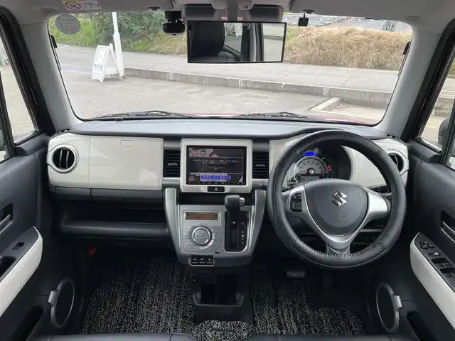 スズキ ハスラー G 富山県 2019(令1)年 3.1万km フェニックスレッドパール/ブルーイッシュブラックパール ４ＷＤ／/ワンオーナー／/純正８インチナビ／/フルセグＴＶ／/ＤＶＤ再生／/Ｂｌｕｅｔｏｏｔｈ／/バックカメラ／/革調シートカバー//運転席助手席シートヒーター／/ハーフレザーシート／/衝突軽減ブレーキ／/レーンディパーチャー／/ビルトインＥＴＣ//ドライブレコーダー//LEDオートライト/