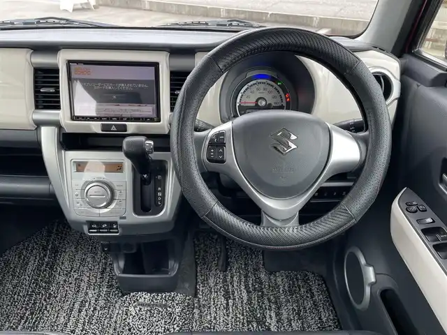 スズキ ハスラー G 富山県 2019(令1)年 3.1万km フェニックスレッドパール/ブルーイッシュブラックパール ４ＷＤ／/ワンオーナー／/純正８インチナビ／/フルセグＴＶ／/ＤＶＤ再生／/Ｂｌｕｅｔｏｏｔｈ／/バックカメラ／/革調シートカバー//運転席助手席シートヒーター／/ハーフレザーシート／/衝突軽減ブレーキ／/レーンディパーチャー／/ビルトインＥＴＣ//ドライブレコーダー//LEDオートライト/