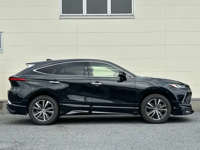トヨタ ハリアー G 茨城県 2022(令4)年 3.2万km プレシャスブラックパール 純正MOPナビ/　(フルセグTV・Bt)/モデリスタエアロ/ビルドインETC/ACC/バックカメラ/ブラインドスポットモニター/デジタルインナーミラー/リアクロストラフィックアラート/パーキングサポートブレーキ/ロードサインアシスト/クリアランスソナー/nanoex/LEDヘッドライト/オートマチックハイビーム/ハーフレザーシート/パワーシート/純正18インチAW