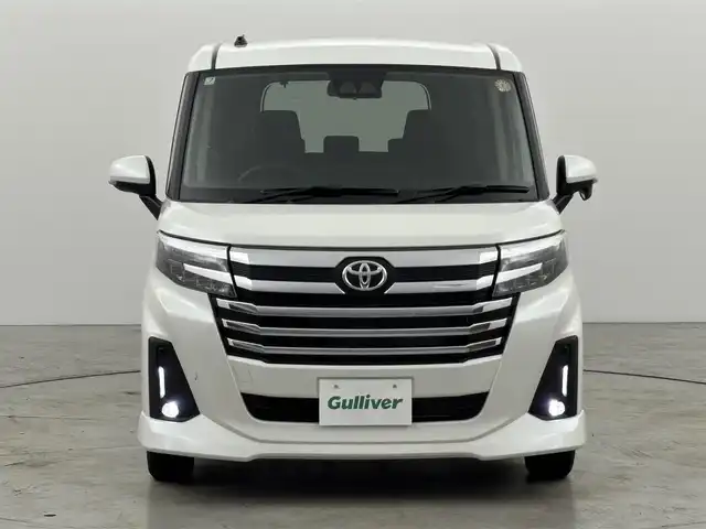 トヨタ ルーミー カスタムG 福岡県 2025(令7)年 0.1千km ホワイトパールクリスタルシャイン 純正９インチＤＡ／フルセグＴＶ　/バックカメラ　/レーダークルーズコントロール　/コーナーセンサー　/衝突被害軽減ブレーキ　/レーンキープ　/アイドリングストップ　/両側電動スライドドア　/純正１４インチＡＷ　/ＬＥＤヘッドライト