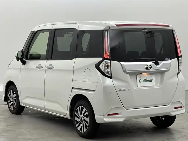 トヨタ ルーミー カスタムG 福岡県 2025(令7)年 0.1千km ホワイトパールクリスタルシャイン 純正９インチＤＡ／フルセグＴＶ　/バックカメラ　/レーダークルーズコントロール　/コーナーセンサー　/衝突被害軽減ブレーキ　/レーンキープ　/アイドリングストップ　/両側電動スライドドア　/純正１４インチＡＷ　/ＬＥＤヘッドライト