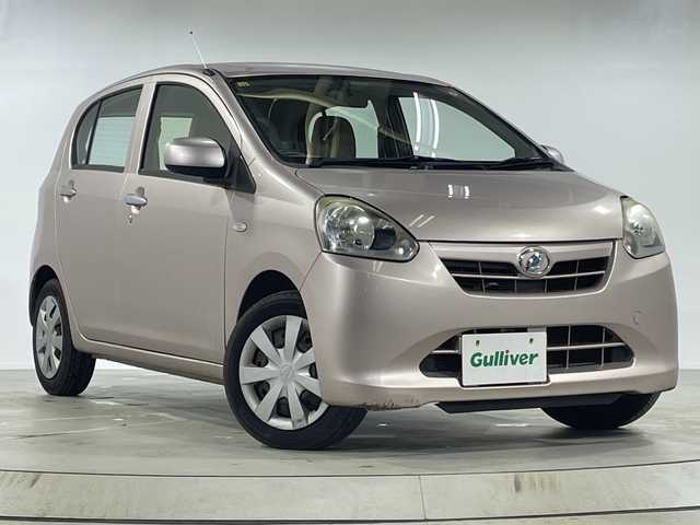 ダイハツ ミラ イース L メモリアルエディション 神奈川県 2012(平24)年 9.8万km ライトローズマイカメタリック ビルトインＥＴＣ/純正フロアマット/アイドリングストップ/リモコンキー/ダブルエアバック/横滑り防止装置/ハロゲンライト/保証書/取扱説明書/自家用車/パワーウィンドウ/パワーステアリング