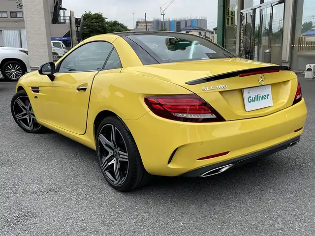 メルセデス・ベンツ ＳＬＣ１８０ スポーツ ファイナルED 神奈川県 2020(令2)年 1.3万km サンイエロー マジックスカイコントロール/専用ハーフレザーシート/AMG18インチAW/レーダーセーフティパッケージ/純正メモリーナビ・地デジTV/純正CD/DVD/USB/BT再生/バックモニター/ETC(DSRC)/エアスカーフ/パワーシート/シートヒーター/レーダークルーズコントロール/衝突軽減ブレーキ/LKA/BSM/LEDヘッドライト/コーナーセンサー/ドライブレコーダー/パドルシフト/アイドリングストップ/プッシュスタート/スマートキー×2/純正フロアマット/R3/4/5年ディーラー整備記録/保証書・取説あり