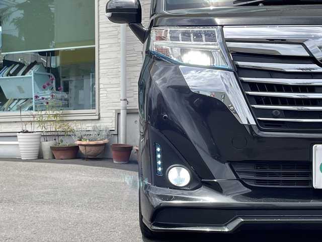 トヨタ ルーミー カスタムG－T 大分県 2018(平30)年 8.3万km ブラックマイカメタリック 両側パワースライドドア/TRDエアロ　F.S.R/シートカバー/柿本マフラー/社外エアクリ/タナベタワーバー/追加メーター/社外18インチアルミホイール/社外ETC/社外ドラレコ/純正LEDヘッドライト/オートライト/純正フロアマット/純正フリップダウンモニター/バックカメラ