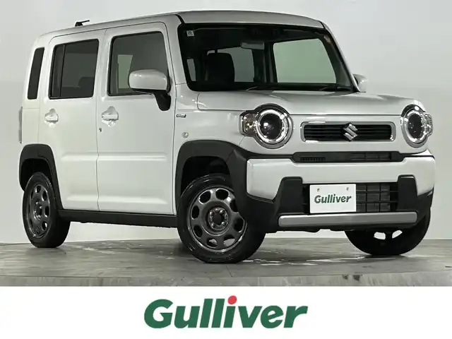 スズキ ハスラー HYBRID G 広島県 2024(令6)年 0.6万km ピュアホワイトP 社外メモリナビ/CD/BT/ワンセグTV/スズキセーフティーサポート/・デュアルセンサーブレーキサポート/・ハイビームアシスト/・車線逸脱警報機能/・誤発進抑制機能/・ふらつき警報機能/・先行車発進お知らせ機能/・後退時ブレーキサポート/・後方誤発進抑制機能/・標識認識機能/レーダークルーズコントロール/スマートキー/プッシュスタート/シートヒーター/ETC/LEDヘッドライト/オートライト/純正フロアマット
