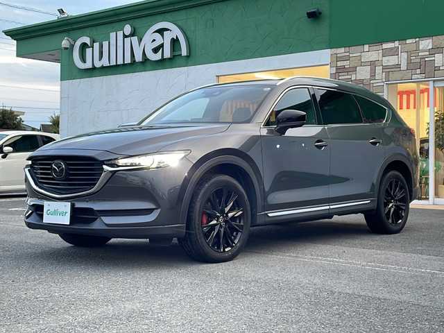 マツダ ＣＸ－８ XD ブラックトーンエディション 徳島県 2022(令4)年 6.1万km マシーングレープレミアムM 純正ナビ/（ラジオ/BT/フルセグ/USB）/全方位カメラ/追従式クルーズコントロール/パーキングアシスト/ターボ/ブラインドスポットモニター/ステアリングヒーター/D・N席シートヒーター/D・N席パワーシート/LEDヘッドライト/ETC/アイドリングストップ/純正19インチアルミホイール