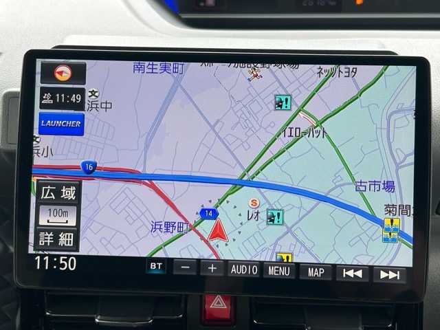 ダイハツ タント カスタム X セレクション 千葉県 2020(令2)年 2.7万km シャイニングホワイトパール １０V型インチ社外ナビ/フルセグTV/Bluetooth/CD/DVD/AndroidAuto/バックカメラ/ETC/両側パワースライドドア/ハーフレザーシート/前席シートヒーター/ロングスライドシート/衝突軽減アシスト/レーンキープアシスト/標識認識機能/先行車発進お知らせ/オートハイビーム/ウィンカーミラー/プッシュスタートボタン/スマートキー/スペアキー１本/LEDヘッドライト/純正14インチアルミホイール/取扱説明書/保証書