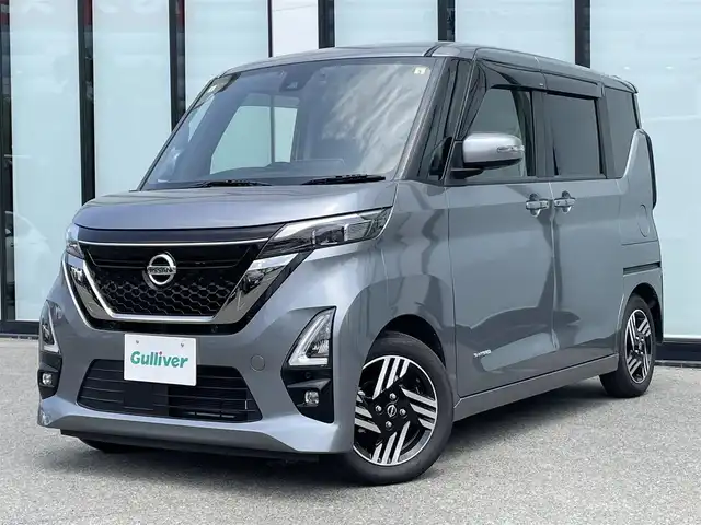 日産 ルークス HWS X プロパイロットED 大阪府 2022(令4)年 3.1万km チタニウムグレーメタリック 純正9インチナビ　/ＥＴＣ　/全方位モニター　/両側パワースライドドア　/純正１４インチアルミホイール　/純正フロアマット　/クルーズコントロール（追従型）　/フルセグＴＶ　/アイドリングストップ　/前方ドライブレコーダー/ＬＥＤヘッドライト/プロパイロット/エマージェンシーブレーキ