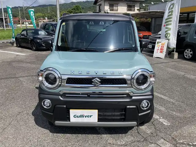 スズキ ハスラー Jスタイル Ⅱ ターボ 広島県 2022(令4)年 2.3万km オフブルーメタリック/ガンメタリック2トーンルーフ ワンオーナー/純正ナビ/スズキセーフティサポート/全方位カメラ/フルセグTV/Bluetooth/前席シートヒーター/レーダークルーズ/LEDオートライト/パドルシフト/前後ドラレコ/ルーフレール/ビルトインETC/新車保証書/取扱説明書/スペアキー