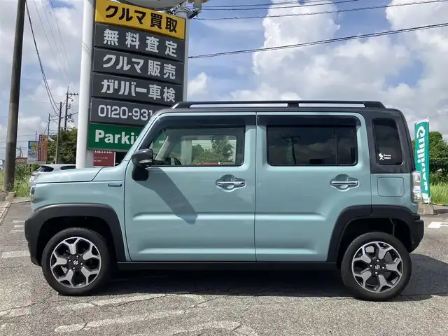 スズキ ハスラー Jスタイル Ⅱ ターボ 広島県 2022(令4)年 2.3万km オフブルーメタリック/ガンメタリック2トーンルーフ ワンオーナー/純正ナビ/スズキセーフティサポート/全方位カメラ/フルセグTV/Bluetooth/前席シートヒーター/レーダークルーズ/LEDオートライト/パドルシフト/前後ドラレコ/ルーフレール/ビルトインETC/新車保証書/取扱説明書/スペアキー
