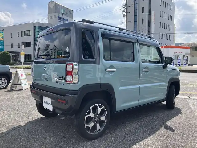 スズキ ハスラー Jスタイル Ⅱ ターボ 広島県 2022(令4)年 2.3万km オフブルーメタリック/ガンメタリック2トーンルーフ ワンオーナー/純正ナビ/スズキセーフティサポート/全方位カメラ/フルセグTV/Bluetooth/前席シートヒーター/レーダークルーズ/LEDオートライト/パドルシフト/前後ドラレコ/ルーフレール/ビルトインETC/新車保証書/取扱説明書/スペアキー