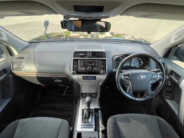トヨタ ランドクルーザー プラド TX 愛知県 2019(平31)年 6.6万km ブラック AIS検査済み/ワンオーナ/モデリスタアンダーエアロ（前後）/寒冷地仕様/エンジンスターター/BRUT BR-55 新品アルミ/ダヴァンティ テラトゥーラ（ホワイトレター）265/65-18/サイドステップ/ボンネットエンブレム/LXグリル（社外）ー/純正オーディオ/USB:AUX:CD/ウッドコンビハンドル/バックフォグ/オートマチックハイビーム/保証書/取扱説明書/【2406047679】
