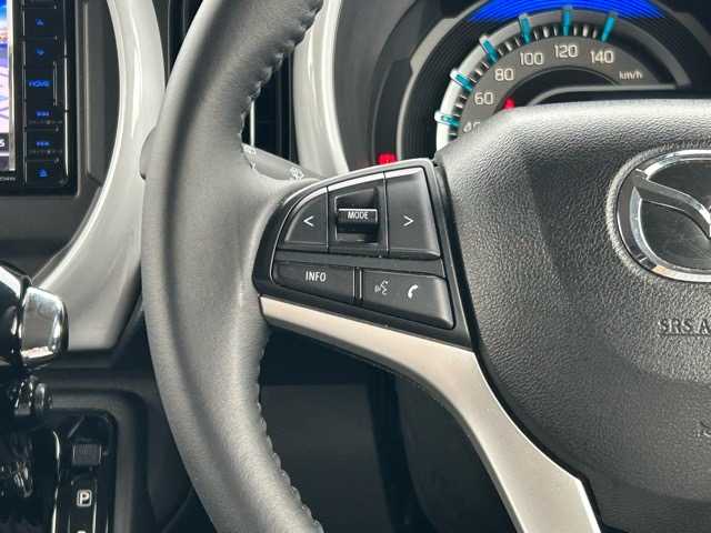 マツダ フレア クロスオーバー ハイブリッド XS 千葉県 2020(令2)年 7.2万km ブルーイッシュブラックパール3 純正メモリナビ/フルセグTV/Bluetooth/CD/DVD/ドライブレコーダー/衝突被害軽減機能/車線逸脱警報/リアパーキングセンサー/オートハイビーム/前席シートヒーター/スマートキー/スペアキー×1/プッシュスタート/アイドリングストップ/純正15インチアルミホイール/純正フロアマット/保証書・取扱説明書