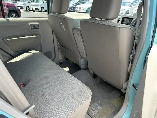 スズキ ラパン S 島根県 2015(平27)年 6.5万km フレンチミントPM 社外ナビ/ワンセグTV/レーダーブレーキサポート/スマートキー/シートヒーター/ETC/LEDオートライト/アイドリングストップ/純正フロアマット/プッシュスタート/ドアバイザー