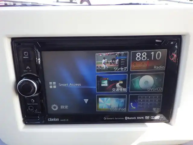 スズキ ラパン S 千葉県 2015(平27)年 6.5万km フレンチミントPM レーダーブレーキサポート/運転席シートヒーター/社外メモリーナビ/ワンセグTV/【DVD/CD再生機能　Bluetooth接続】/革巻きステアリング/ETC/HIDヘッドライト/携帯リモコン