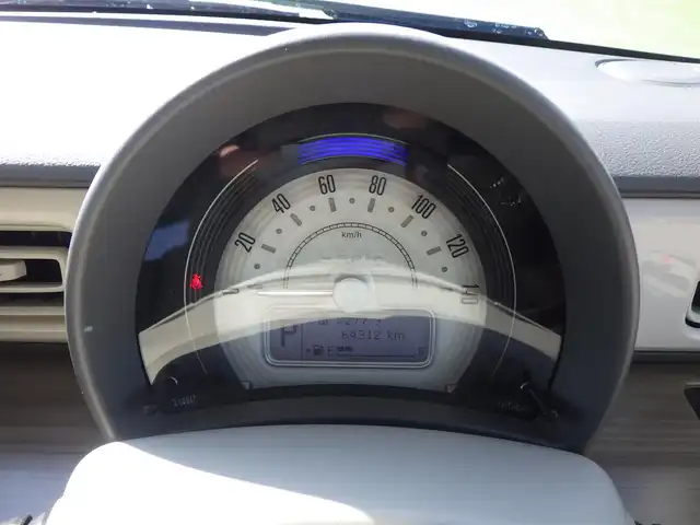 スズキ ラパン S 千葉県 2015(平27)年 6.5万km フレンチミントPM レーダーブレーキサポート/運転席シートヒーター/社外メモリーナビ/ワンセグTV/【DVD/CD再生機能　Bluetooth接続】/革巻きステアリング/ETC/HIDヘッドライト/携帯リモコン