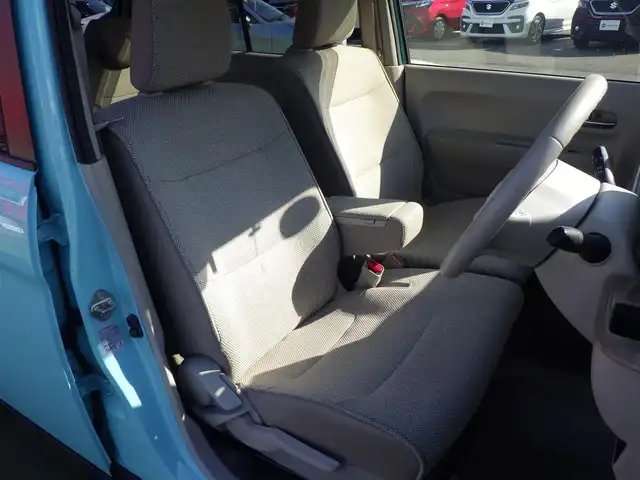 スズキ ラパン S 千葉県 2015(平27)年 6.5万km フレンチミントPM レーダーブレーキサポート/運転席シートヒーター/社外メモリーナビ/ワンセグTV/【DVD/CD再生機能　Bluetooth接続】/革巻きステアリング/ETC/HIDヘッドライト/携帯リモコン