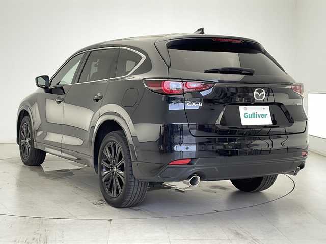 マツダ ＣＸ－８ XD スポーツアピアランス 千葉県 2023(令5)年 2万km ジェットブラックマイカ 純正ナビ/　Bluetooth/フルセグTV/Apple car play/Android Auto/レーダークルーズコントロール/レーンキープアシスト/衝突軽減ブレーキ/クリアランスソナー/標識認識機能/ヘッドアップディスプレイ/全方位カメラ/ブラインドスポットモニター/電動パーキング/オートホールド/パワーバックドア/ワイヤレス充電/レザーシート/前席パワーシート/前席エアーシート/シートヒーター（セカンドシートまで）/ステアリングヒーター/ETC/前後ドラレコ/ロールサンシェード/フロアマット