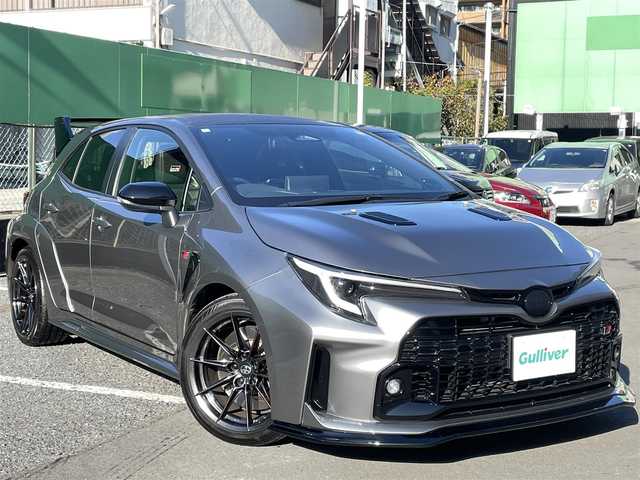 トヨタ ＧＲカローラ RZ 千葉県 2024(令6)年 1.1万km グレー ワンオーナー/6速MT/フロントリップ/リアスポイラー/ステアリングヒーター/トヨタセーフティセンス/ACC/LKA//パンク修理キット/ナビ/　。フルセグTV/Blue Tooth/USB/LEDヘッドライト/　・オートハイビーム/ビルトインETC2.0/バックカメラ/取説/保証書/スペアキー/R7ディーラー記録簿
