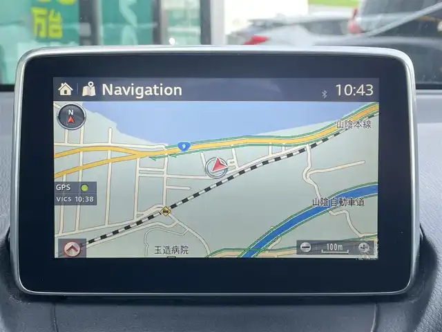 マツダ デミオ 13S ツーリング 島根県 2016(平28)年 4.5万km ソウルレッドプレミアムメタリック 純正ナビ/CD/DVD/DTV/Bluetooth/USB/バックカメラ/ステアリングスイッチ/ETC/ドライブレコーダー /アイドリングストップ/シートヒーター /純正AW付サマータイヤ積み込み