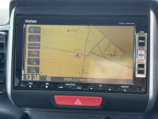ホンダ Ｎ ＢＯＸ カスタム G ターボパッケージ 群馬県 2012(平24)年 13.1万km プレミアムダイナミックブルーパール 純正メモリナビ/バックカメラ/両側パワースライドドア/前方ドラレコ/ETC/ワンセグTV/コーナーセンサー/クルーズコントロール/横滑り防止装置/純正アルミホイール/純正フロアマット/ドアバイザー/取扱説明書/スペアキー