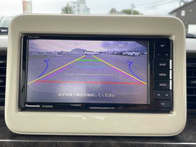 スズキ ラパン モード 富山県 2019(平31)年 7.4万km ノクターンブルーパール/ホワイト 2トーンルーフ 禁煙車/社外SDナビ(Strada)/フルセグTV/バックカメラ/BlueTooth・CD・DVD/衝突軽減ブレーキ/アイドリングストップ/USB入力端子/純正フロアマット/スマートキー/プッシュスタート/LEDヘッドライト/オートライト/ETC/ドライブレコーダー