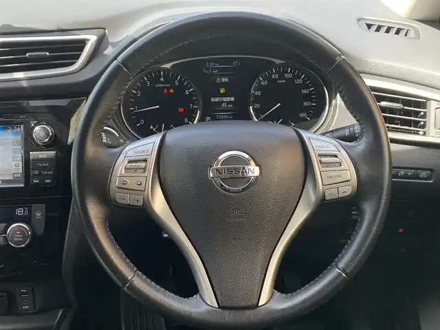 日産 エクストレイル 20Xt エマージェンシーブレーキ 福井県 2016(平28)年 7.4万km ダイヤモンドブラック (株)IDOMが運営する【じしゃロン福井店】の自社ローン専用車両になりますこちらは現金またはオートローンご利用時の価格です。自社ローンご希望の方は別途その旨お申付け下さい/純正ナビ　/全方位モニター　/ステアリングスイッチ　　/フルセグテレビ　/純正フロアマット　/電動リアゲート