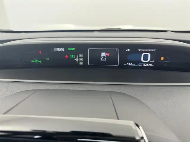 トヨタ プリウス ＰＨＶ A プレミアム 愛知県 2017(平29)年 5.3万km スピリテッドアクアメタリック 純正11.2インチナビ/・フルセグTV/Bluetooth/HUD/純正ドライブレコーダー/ビルトインETC/パーキングアシスト/プッシュスタート/ステアリングリモコン/ステアリングヒーター/パワーシート/ブラックレザー調シート/シートヒーター/バックカメラ/トヨタセーフティセンス/　　・プリクラッシュセーフティ/　　・レーンディバーチャーアラート/　　・レーダークルーズコントロール/　　・オートハイビーム/インテリジェントクリアランスソナー/LEDヘッドライト/フォグランプ/取扱説明書/スマートキー