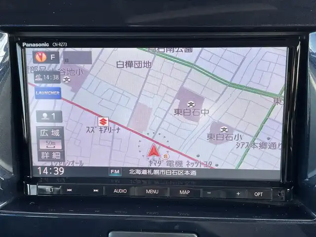 スズキ ハスラー Jスタイル Ⅲ 道央・札幌 2018(平30)年 6.4万km アーバンブラウンパールメタリック/スチールシルバー2トーン 純正SDナビ/（フルセグTV/CD/DVD/Bluetooth）/全方位カメラ/ステアリングリモコン/フォグライト /D/Nシートヒーター /ビルドインETC/衝突軽減ブレーキ/レーンキープアシスト/純正15インチアルミ
