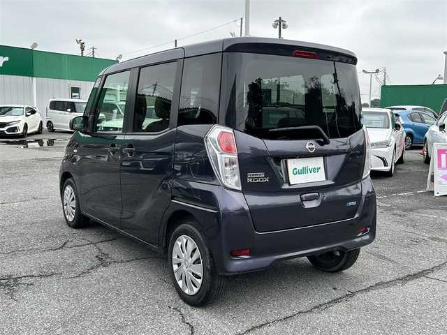 日産 デイズ ルークス X 千葉県 2014(平26)年 7.5万km プレミアムパープルP アイドリングストップ/全方位カメラ/プッシュスタート/片側パワースライドドア/サンシェード/サーキュレーター/社外メモリーナビ/保証書/取扱説明書/ナビ取扱説明書