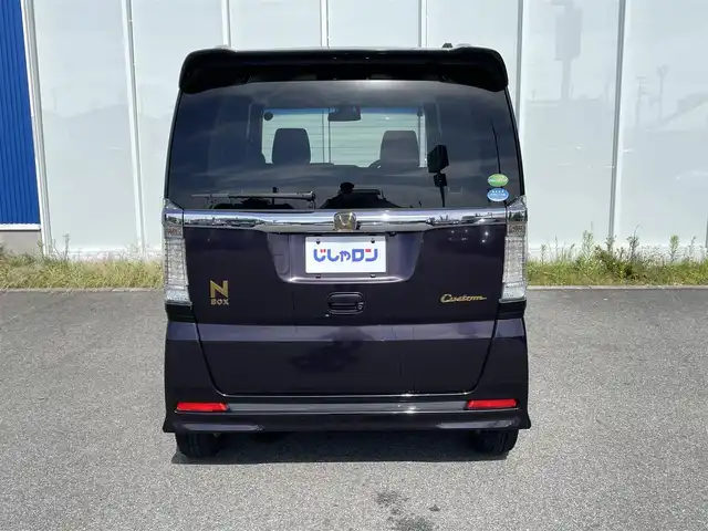 ホンダ Ｎ ＢＯＸ カスタム G Lパッケージ 福島県 2015(平27)年 8.7万km プレミアムベルベットパープル・パール (株)IDOMが運営する【じしゃロンいわき店】の自社ローン専用車両になります。こちらは現金またはオートローンご利用時の価格です。自社ローンご希望の方は別途その旨お申付け下さい/登録時走行距離86713km/ギャザーズ純正ナビゲーション/型番：VXM-152VFi/【AM/FM/CD/SD/USB】/プッシュスタート/スマートキー/スペアキーX1/バックカメラ/両側パワースライドドア/衝突軽減システム/横滑り防止機能/純正サイドバイザー/純正フロアマット/ステアリングスイッチ/取扱説明書/ナビゲーション取扱説明書