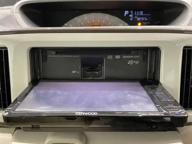 ダイハツ ムーヴ キャンバス X LTD メイクアッフ SA Ⅱ 鹿児島県 2017(平29)年 3.9万km パールホワイトⅢ/ナチュラルベージュマイカメタリック 2トーン 社外ナビ【ＭＤＶＤ５０４ＢＴＷ】　/フルセグＴＶ　/Ｂｌｕｅｔｏｏｔｈ　/バックカメラ　/スマートアシストII　/両側パワースライドドア　/コーナーセンサー　/ハロゲンヘッドライト　/純正ドアバイザー　/ＥＴＣ　/レザー調シートカバー【Clazzio】/禁煙