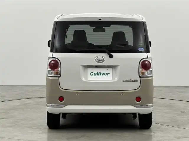 ダイハツ ムーヴ キャンバス X LTD メイクアッフ SA Ⅱ 山口県 2017(平29)年 3.9万km パールホワイトⅢ/ナチュラルベージュマイカメタリック 2トーン 社外ナビ／フルセグＴＶ　/バックカメラ　/ＥＴＣ　/コーナーセンサー　/衝突被害軽減ブレーキ　/横滑り防止装置　/アイドリングストップ　/両側電動スライドドア　/プッシュスタート　/スマートキー　/電動格納式ドアミラー