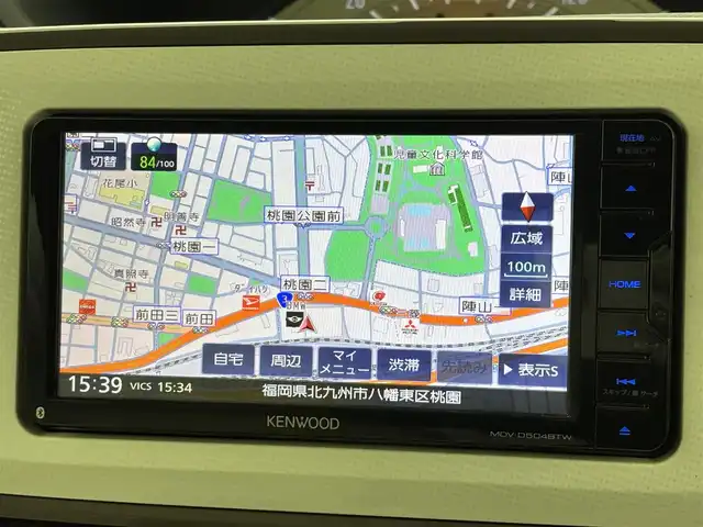 ダイハツ ムーヴ キャンバス X LTD メイクアッフ SA Ⅱ 山口県 2017(平29)年 3.9万km パールホワイトⅢ/ナチュラルベージュマイカメタリック 2トーン 社外ナビ／フルセグＴＶ　/バックカメラ　/ＥＴＣ　/コーナーセンサー　/衝突被害軽減ブレーキ　/横滑り防止装置　/アイドリングストップ　/両側電動スライドドア　/プッシュスタート　/スマートキー　/電動格納式ドアミラー