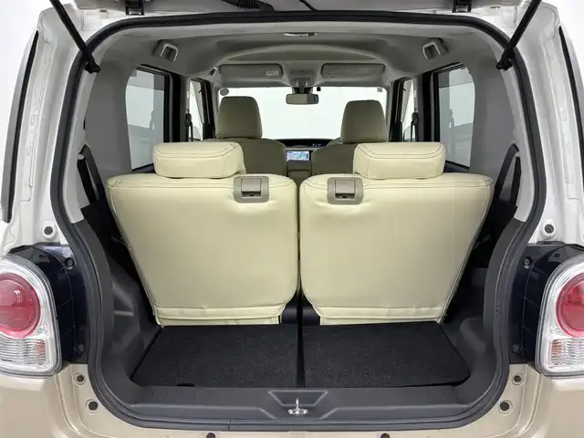 ダイハツ ムーヴ キャンバス X LTD メイクアッフ SA Ⅱ 山口県 2017(平29)年 3.9万km パールホワイトⅢ/ナチュラルベージュマイカメタリック 2トーン 社外ナビ／フルセグＴＶ　/バックカメラ　/ＥＴＣ　/コーナーセンサー　/衝突被害軽減ブレーキ　/横滑り防止装置　/アイドリングストップ　/両側電動スライドドア　/プッシュスタート　/スマートキー　/電動格納式ドアミラー