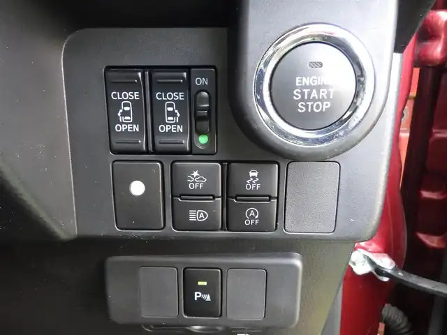 トヨタ タンク カスタムG－T 千葉県 2019(令1)年 4.4万km ファイアークォーツレッドM スマートアシストIII/クルーズコントロール/エコアイドル/両側パワースライドドア/前席シートヒーター/純正SDナビ/地デジTV/【DVD/CD再生機能　Bluetooth接続】/バックカメラ/ドライブレコーダー（前後撮影）/革巻きステアリング/ステアリングスイッチ/ETC/LEDヘッドライト/フォグライト/コーナーセンサー/純正15インチアルミホイル/キーフリーシステム