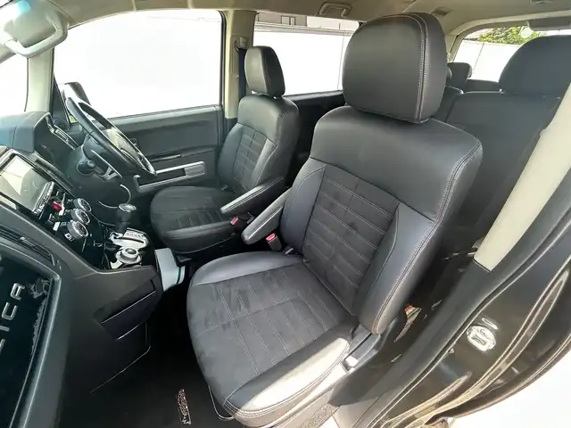 三菱 デリカＤ：５ ジャスパー 岩手県 2018(平30)年 5.4万km アイガーグレーM/ダイヤモンドブラックマイカ 4WD/社外メモリナビ/　　CD/DVD/BT/フルセグTV/バックカメラ/クルーズコントロール/両側パワースライドドア/HIDオートライト/フォグランプ/合皮ハーフレザーシート/パワーシート/シートヒーター/純正18インチアルミホイール/コーナーセンサー/パドルシフト/スマートキー/ビルトインETC