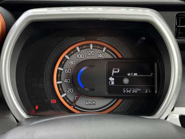 マツダ フレアワゴンタフスタイル ハイブリッドXT 奈良県 2021(令3)年 5.6万km 緑 ターボ/両側パワースライドドア/Panasonicナビ(フルセグTV/CD/DVD/AM・FM/BT)/アラウンドビューモニター/ETC/クルーズコントロール/衝突被害軽減ブレーキ/ペダル踏み間違い時加速抑制機能/車線逸脱警報機能/パドルシフト/シートヒーター(D/N席)/本革巻きステアリング/後席サンシェード/純正フロアマット/スペアキー/社外サスペンション装着/マフラーカッター装着