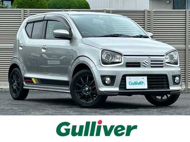 スズキ アルト ワークス 千葉県 2016(平28)年 4.3万km スチールシルバーM 社外メモリナビ/Bluetooth/CD/DVD/フルセグTV/ETC/スマートキー/スペアキー×１/プッシュスタート/ステアリングスイッチ/ウインカーミラー/オートライト/純正15インチアルミホイール/純正フロアマット/純正ドアバイザー/保証書・取扱説明書
