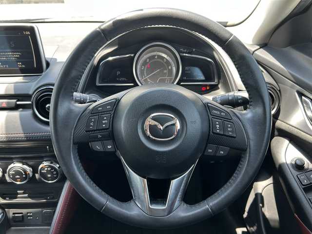 マツダ ＣＸ－３ XD ツーリング Lパッケージ 滋賀県 2016(平28)年 4.2万km ディープクリスタルブルーマイカ ディーゼル/２WD/純正ナビ（地図SDなし）/(AM/FM/フルセグ/Bluetooth/USB/CD/DVD/AUX)/バックカメラ/ヘッドアップディスプレイ/レーダークルーズコントロール/レーントレーシングアシスト/プリクッラッシュ/オートハイビーム/革巻きステアリング/ステアリングスイッチ/革シート/シートヒーター/オートライト/ETC/フロアマット/電動格納ミラー/ドアバイザー/プッシュスタート