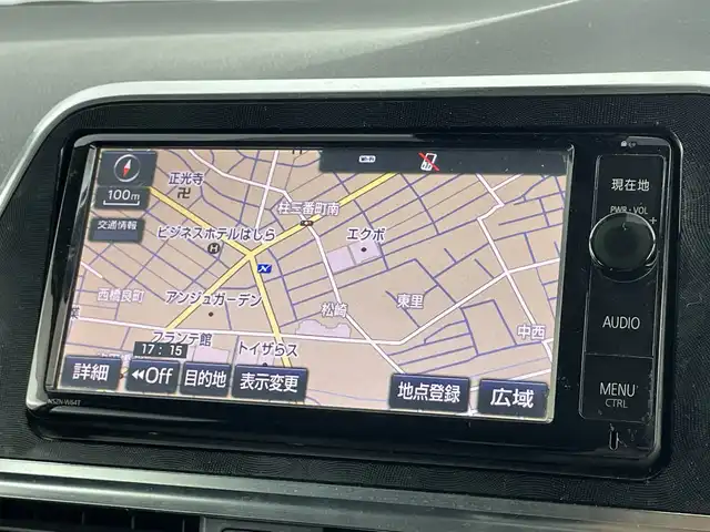 トヨタ シエンタ ハイブリッド G 愛知県 2016(平28)年 8.9万km ホワイトパールクリスタルシャイン オプション/衝突軽減ブレーキ/レーンキープアシスト/純正16インチアルミ/LEDヘッドライト/装備/純正7インチナビ/(フルセグTV/DVD再生/Bluetooth)/バックカメラ/ビルトインETC/両側パワースライドドア/アイドリングストップ/電動格納ミラー/純正ドアバイザー/ステアリングスイッチ/革巻きステアリング